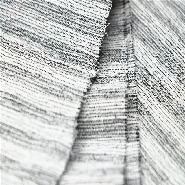 popular fashion crinkle linen cotton for women apparel fabric