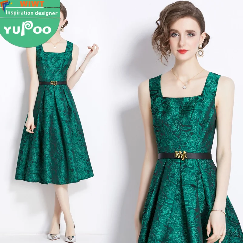 2089-90-703 Designer Manufacturers Custom Woman Clothes Wholesale Prom Inspiration Elegant Vintage Lady Oem  Long Dresses