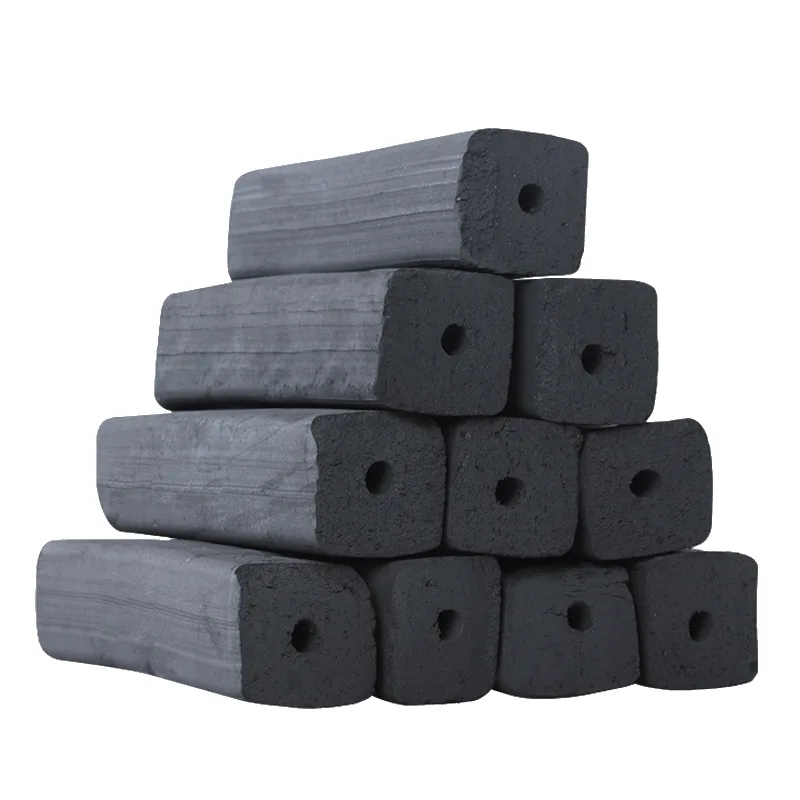 Bamboo sawdust smokeless charcoal briquettes
