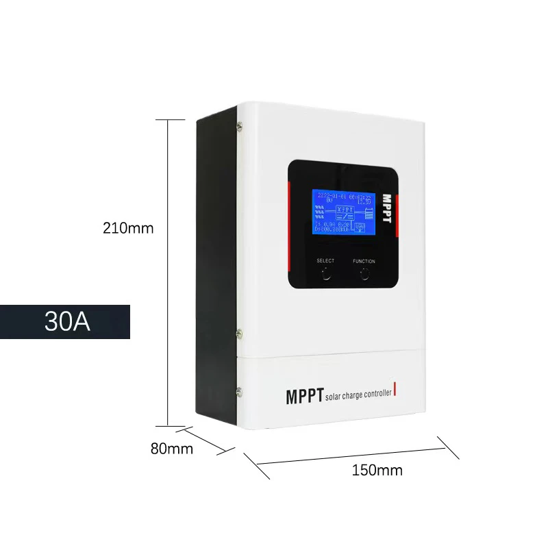 Discounted Price ACTECmax Solar Charge Controller MPPT 12V/24V/36V/48V Auto for Solar Panel Lithium Iron Phosphate Batteries