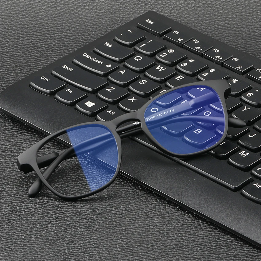 Оптовая продажа гибкие квадратные очки Tr90 унисекс антилегкие компьютерные против Bluelight с защитой от синего света