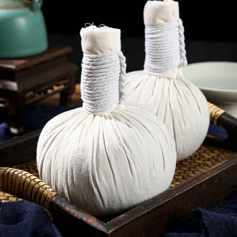 Strictly selected Thai herbal ball Thai spa wholesale soft medicine massage compress ball Hot Herbal balls