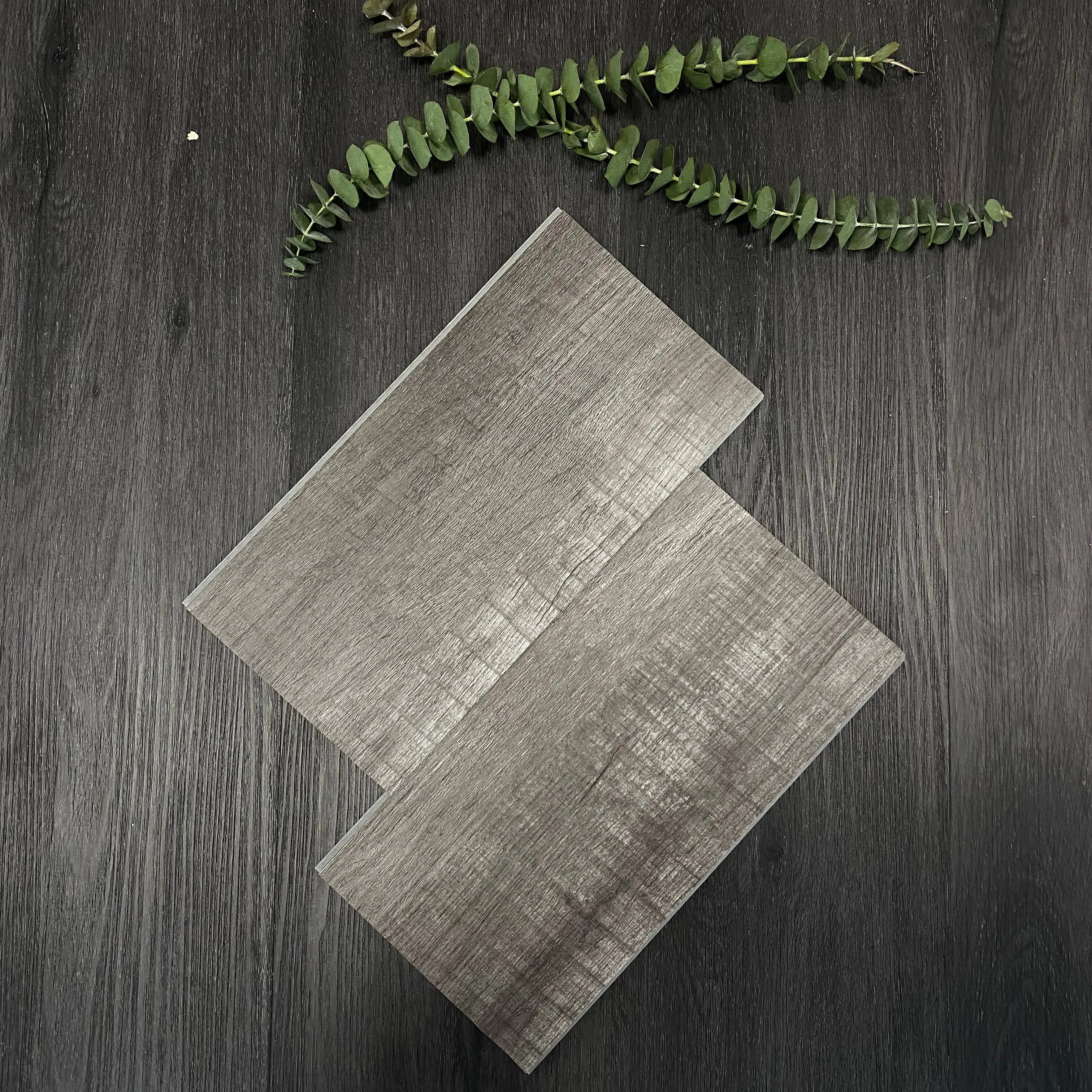 
DBG48(01-01) hot sale high quality 4mm waterproof plastic flooring with ixpe underlay 