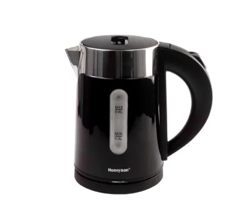 Мини-Электрический чайник Набор из нержавеющей стали 0.8L linenpro MA-200318-03 CN;GUA 1000 черный/серый/белый 0