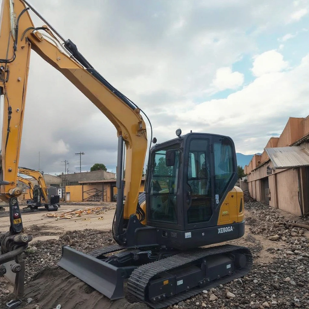 Yanmar Engine  xe60ga excavator XE60GPRO XE55U excavator 5 TON 6 TON New Model mini excavator