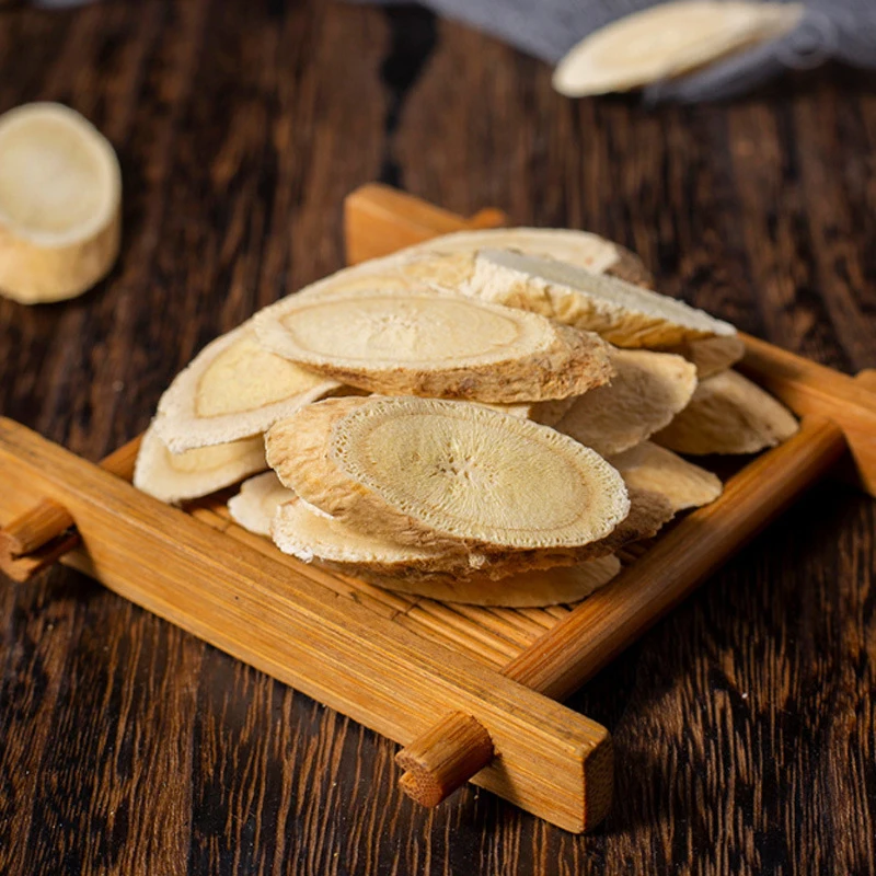 Traditional Herbal Slices of Astragalus Membranaceus Healthy Single Spices & Herbs Product