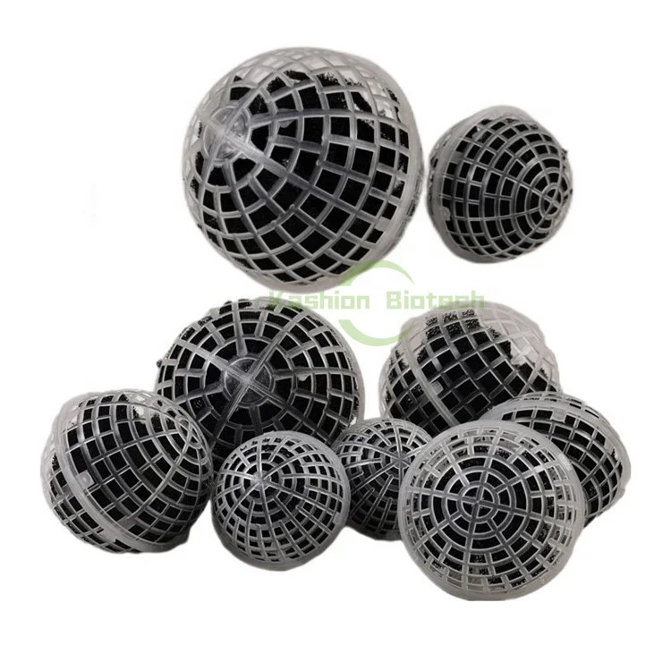 Multiple Specification PP/PE Material Bio Ball Spherical Suspended Filter