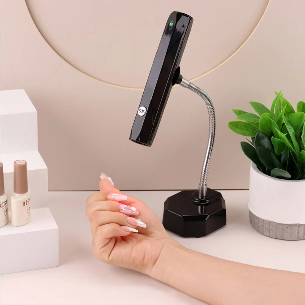 Professional 2 IN 1 Rechargeable Mini Lamp Nails Dryer Cordless Handheld Finger Led UV Lamp For Nails UV Gel