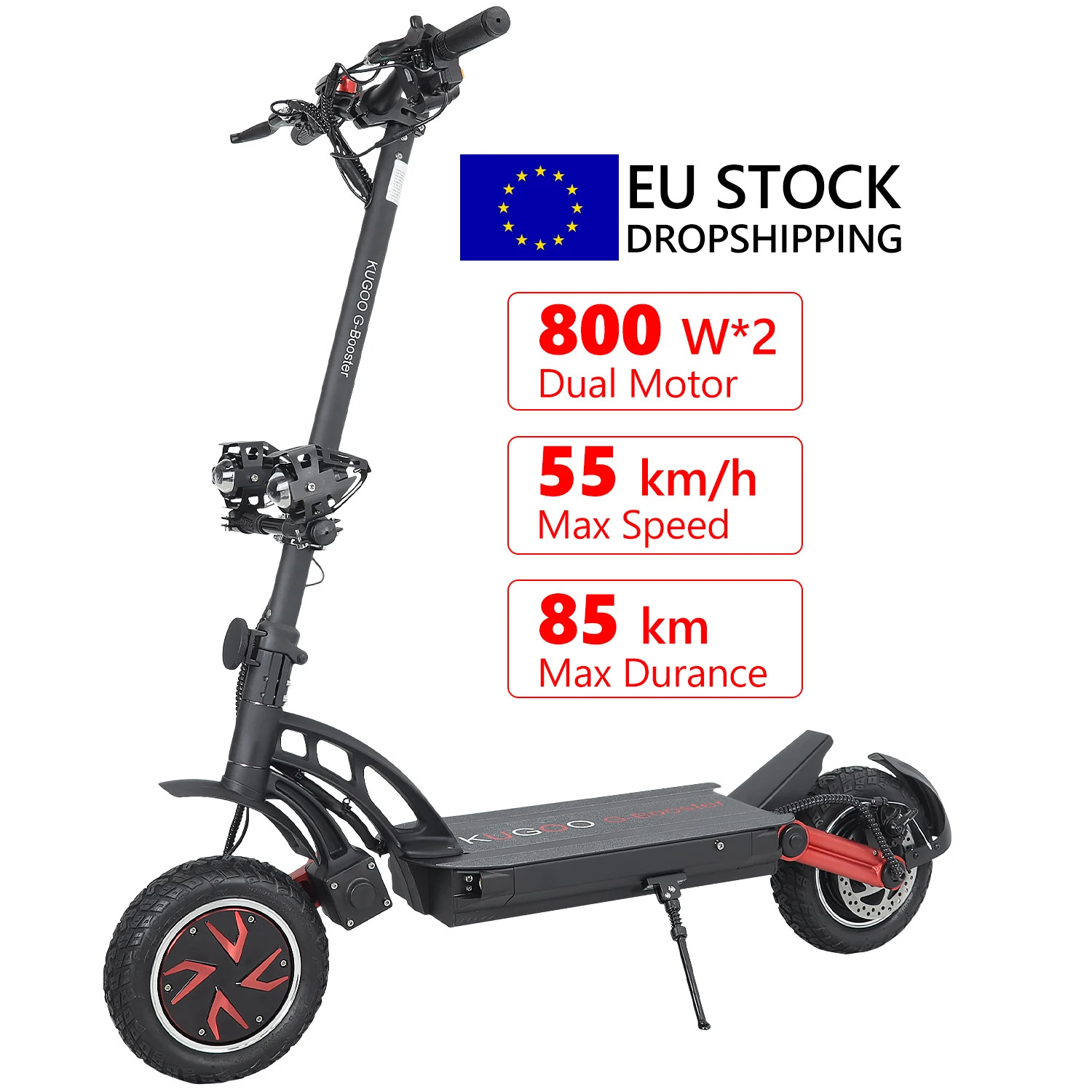 Original Kugoo g booster 10inch powerful electr scooters trotinette electrique powerful long range scooter electric adult