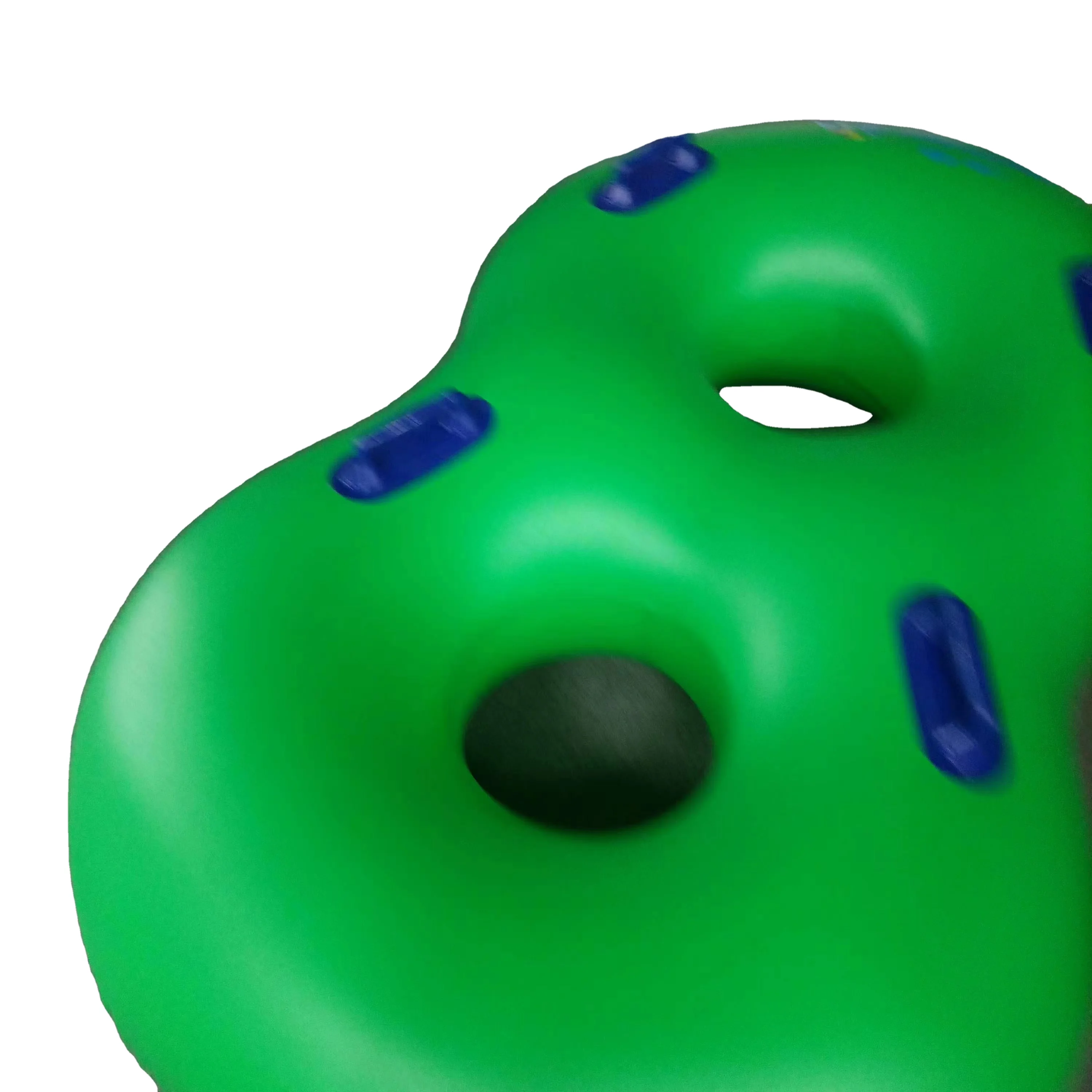 Durable 2 Person sea Inflatable Double Water Park Ski Tube Swimming Rings For Water play Sports