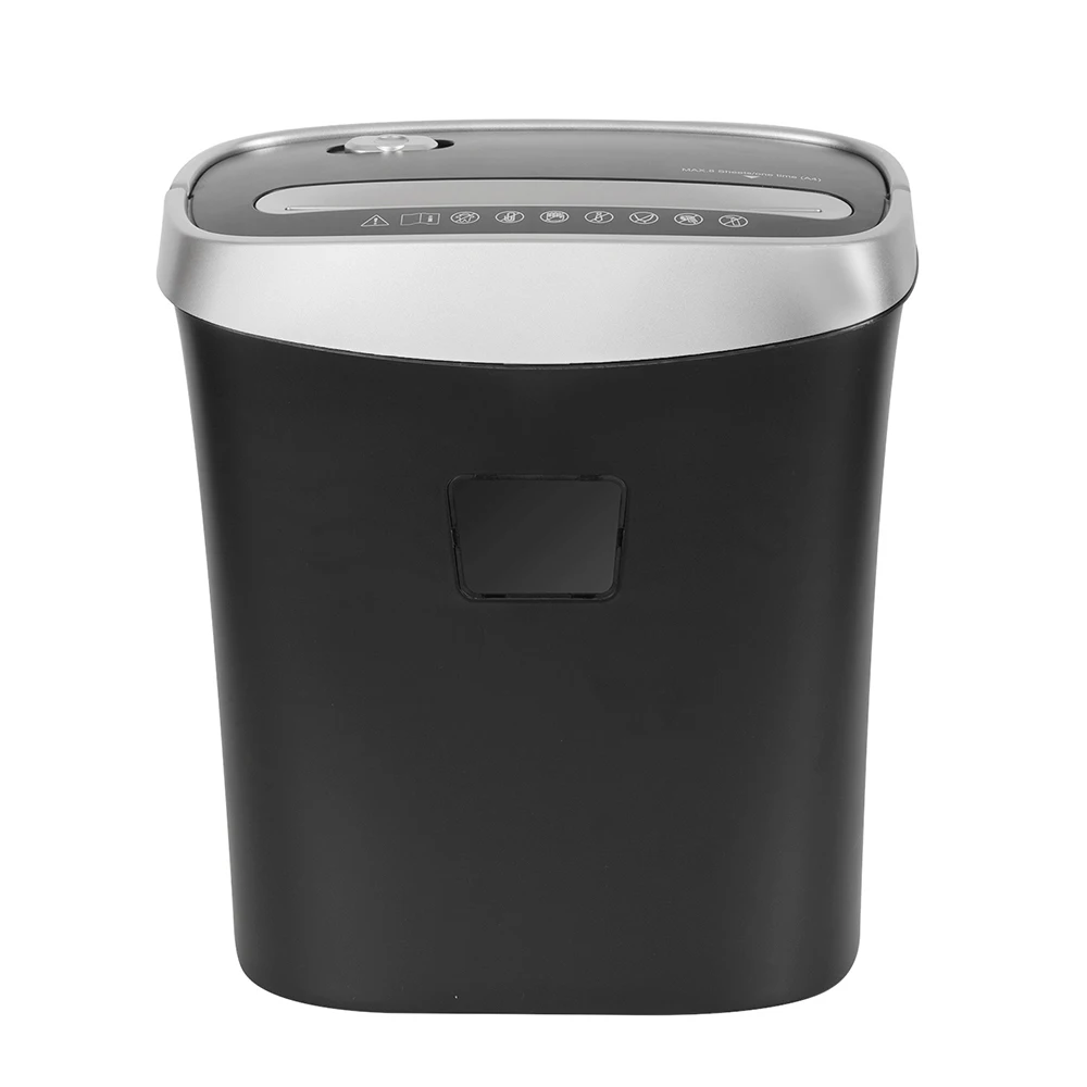 8 sheet cross cut Small mini paper shredder machine office for home