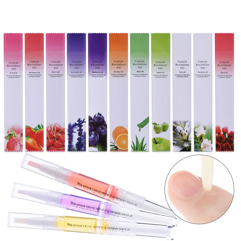 15 flavors Cuticle Revitalizer Oil Pen for wholesale Private Label nail care tools customized boxes