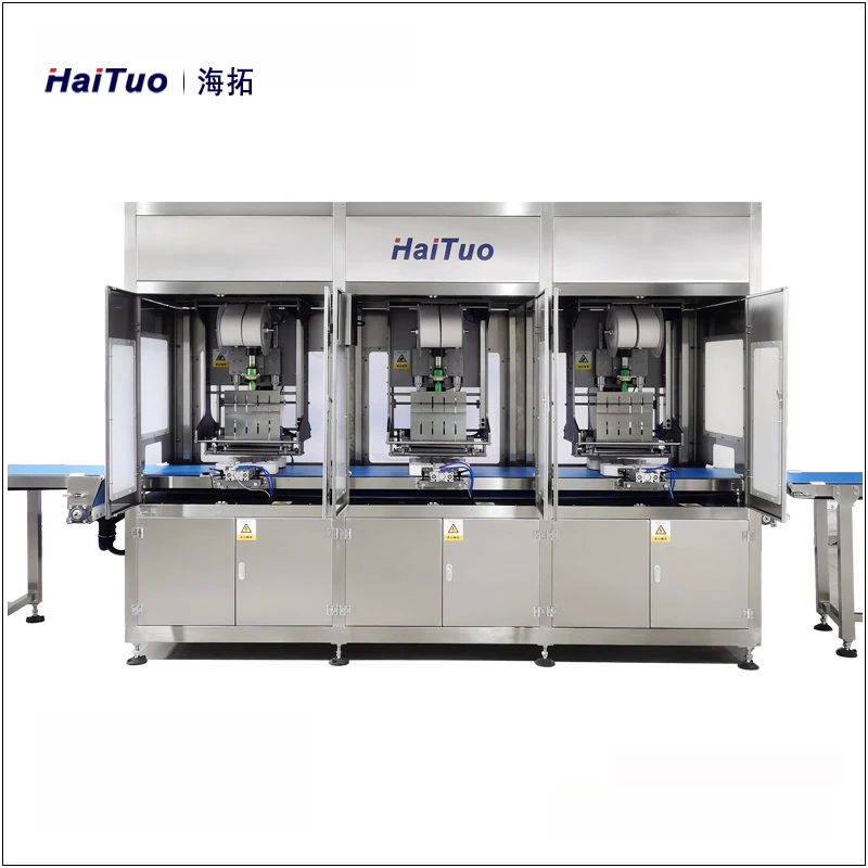 Ultrasonic cake cutter with paper insert View Sponge Chiffon cake knife cutting