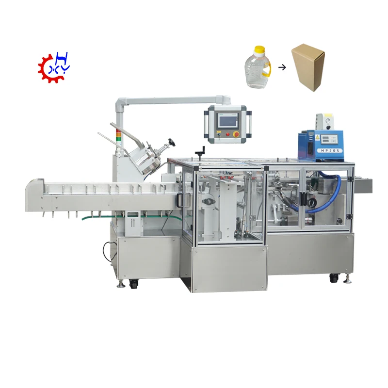 
Top Quality Olive Oil Carton Making Machine Automatic Automatic Cartoning Machine Packaging Line New Product 2020 Paper, Plastic 