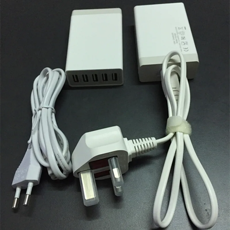 
5 USB port mobile phone charger,multi port fast charger,qc 3.0 desk usb charger 