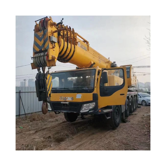 High quality 90 ton used chinese brand truck crane QY90K used truck crane low price sale free shipping