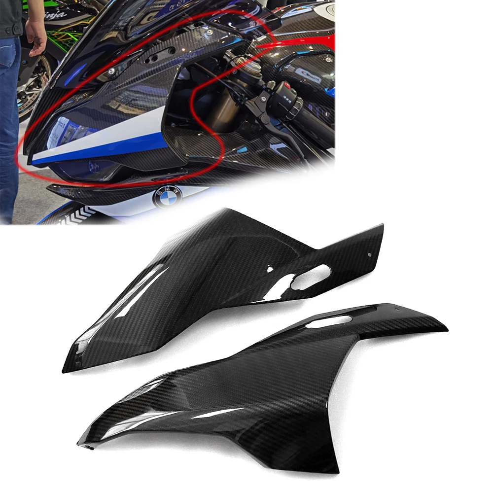 3K Full Carbon Fiber Motorcycle Accessories Body Kits Parts Headlight Covers Fairings  For BMW S1000RR 2019+ M1000RR 2020 2021