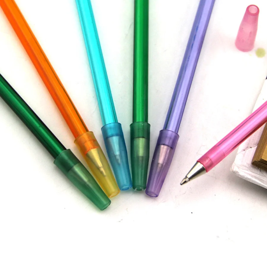 Customized Logo Drinking Straw Promotion Ball Pen