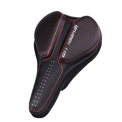 WHEEL UP Bicycle Lycra Breathable Cycling Seat Pad Cushion Shock Absorption Anti-Slip Saddle Cover Pad
