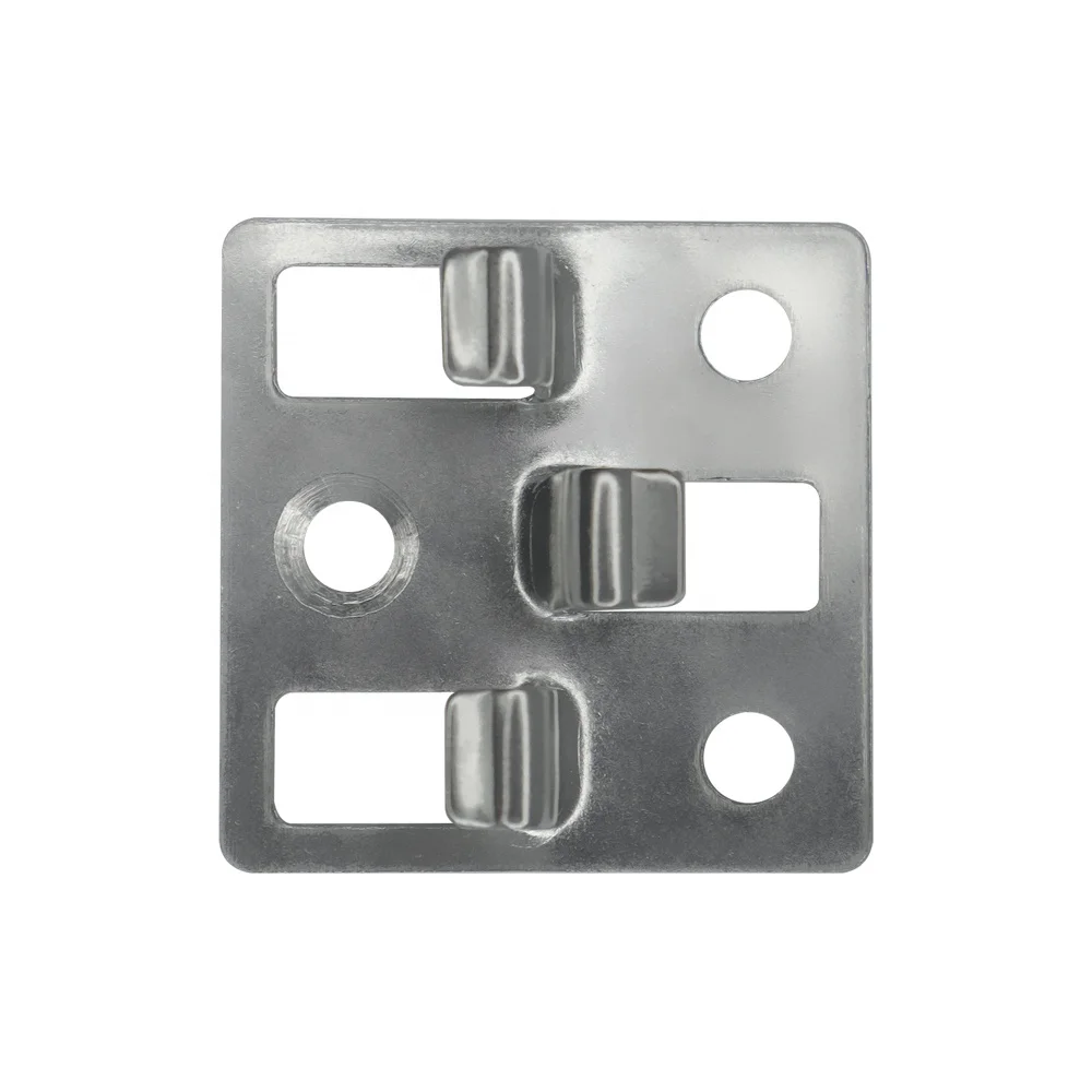 Stainless steel rust-proof 304 metal fasteners with screws outdoor floor clip spacers