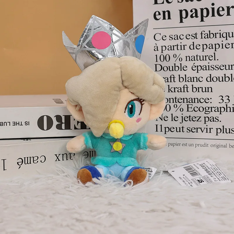 HECION Original Toy Plush 6 inch 17cm to 19cm Super Soft Pillow Stuffed Toy Super Mario Princess Dress Up Design Toy