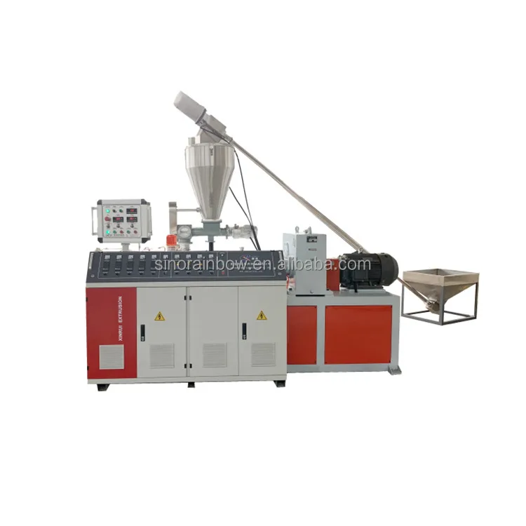 SJSZ Series 51/105 65/132 80/156  Plastic Conical Twin Double Screw Extruder