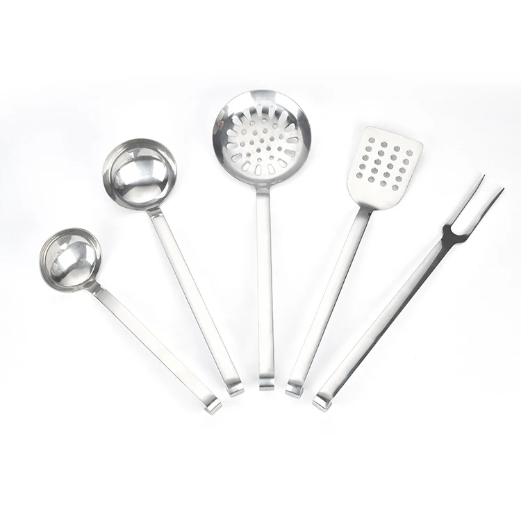 Лидер продаж набор кухонной посуды из нержавеющей стали-набор инструментов для приготовления пищи-набор кухонных гаджетов из нержавеющей стали с вешалкой