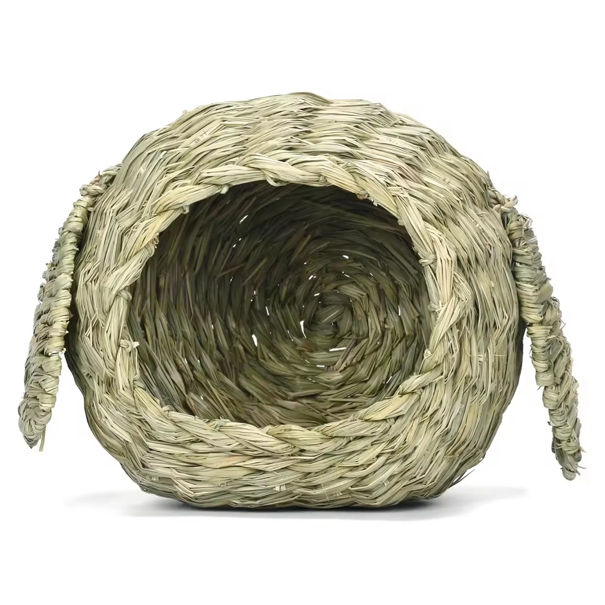 WILDMX Rabbit hut, natural and environmentally friendly straw nest, sustainable use of cave house, warm and simple