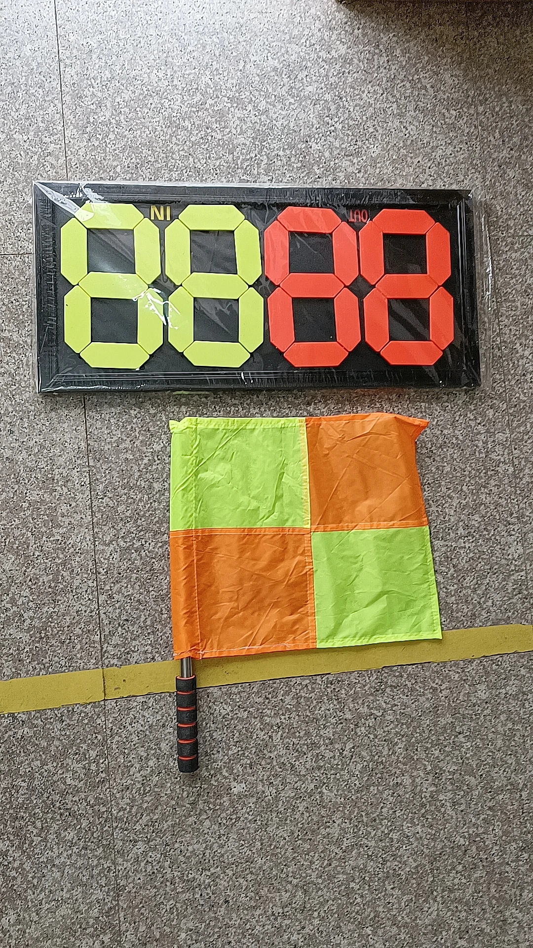 Sport outdoor multipurpose portable manual panel 4 digit manual soccer score board scoreboard football substitution board