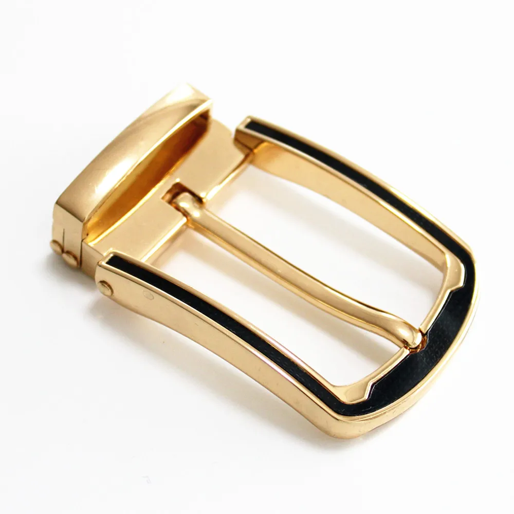high quality 35mm alloy gold color metal clip pin buckle clamp belt pin buckles