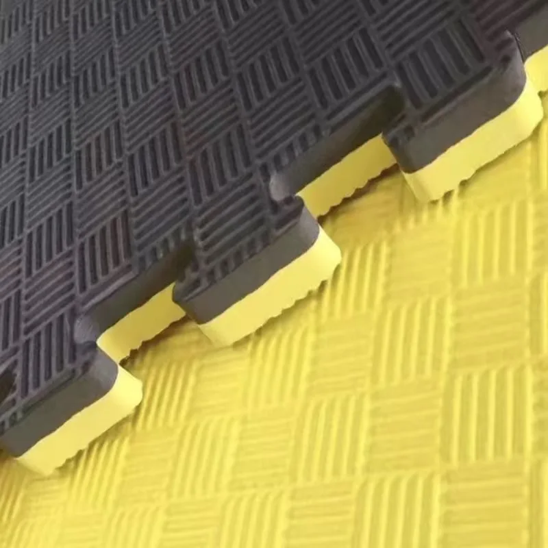 Customizable source factory taekwondo floor mat eva martial arts judo grappling fitness mat splicing model