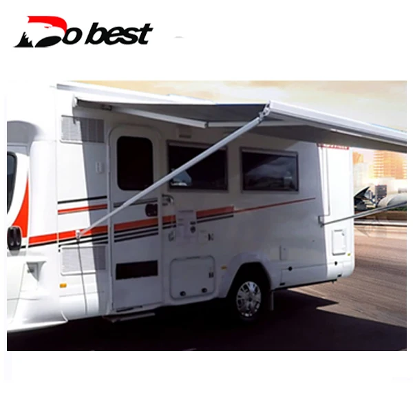 Caravan Camper Inflatable Tent Side Room Cassette RV Folding Arm Caravan Awning