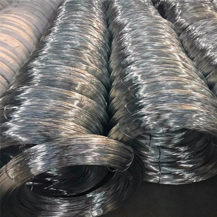 SWG Hot Dipped Galvanized Steel Wire 20 21 22 Gi binding wire, annealed for wire mesh Fence
