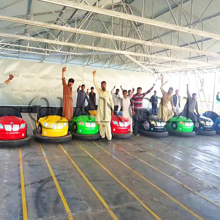 Attractions Amusement Park Rides Kids Adult Outdoor Rotating Dodgem Battery Electric  Bumper Cars