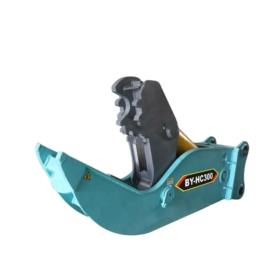 hydraulic pulverizer excavator parts attachments concrete cutter demolition crusher and recycling for concrete Demolition shear