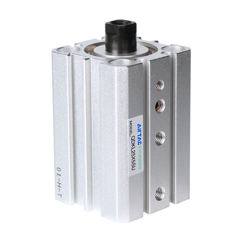 AIRTAC QDKL20/25/32/40X5S-SU QDK plane type through plate cylinder type Rotary clamping cylinder