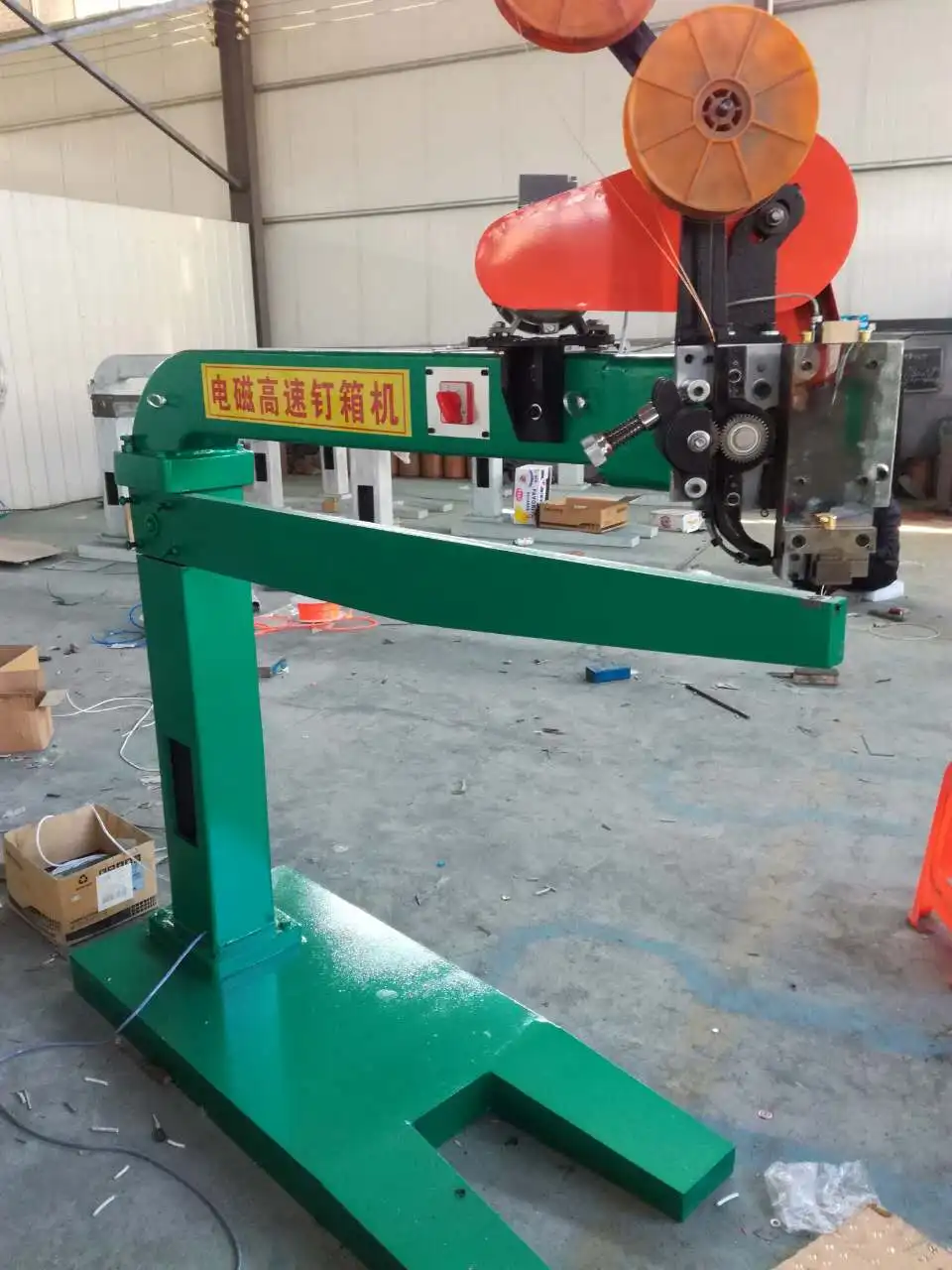 Customizable The Best Price Manual Operate Corrugated Carton Box Double Servo Wire Stitching Machine