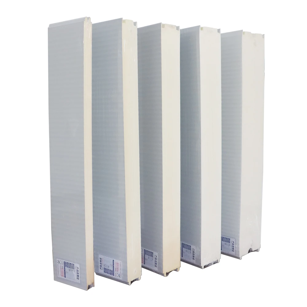 Wall panel insulation polyurethane foam cold room PUR sandwich panel