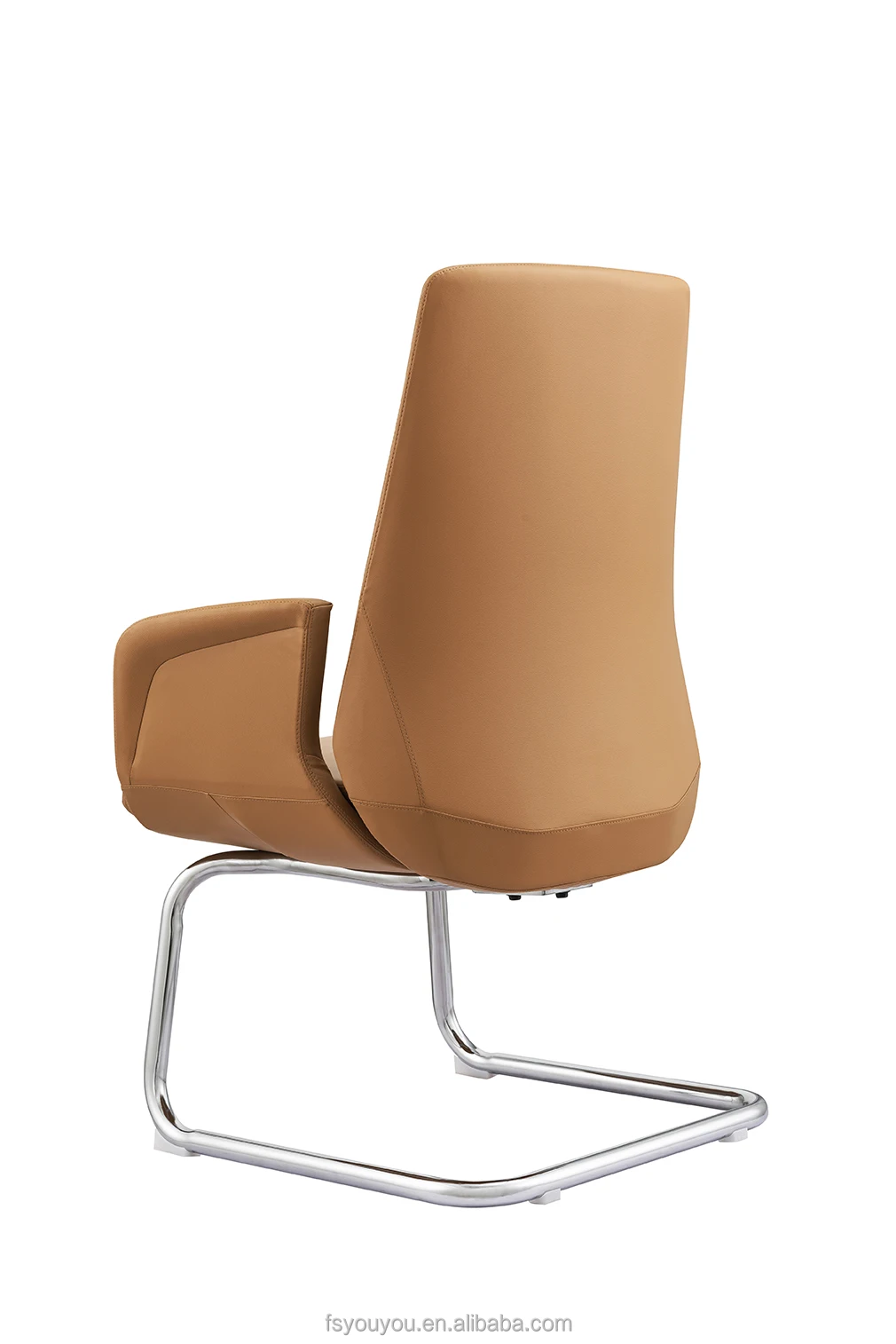 Luxury Middle Back Meeting Chairs Executive Room Visitor Chairs Pu Leather Office Conference Chairs