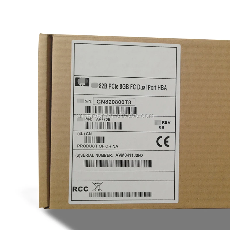  Карта HBA AJ764A 489191-001 468508-001 82Q 8 Гб двухпортовый адаптер PCIe FC Host