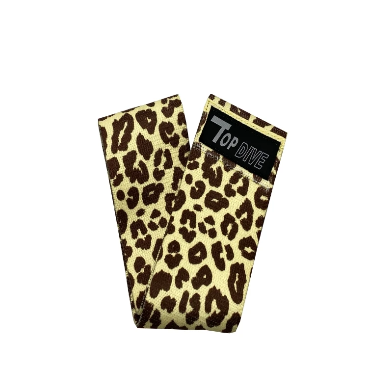  2020 новый дизайн не скатывающаяся эластичная лента леопардовые ленты прочные тканевые повязки с принтом