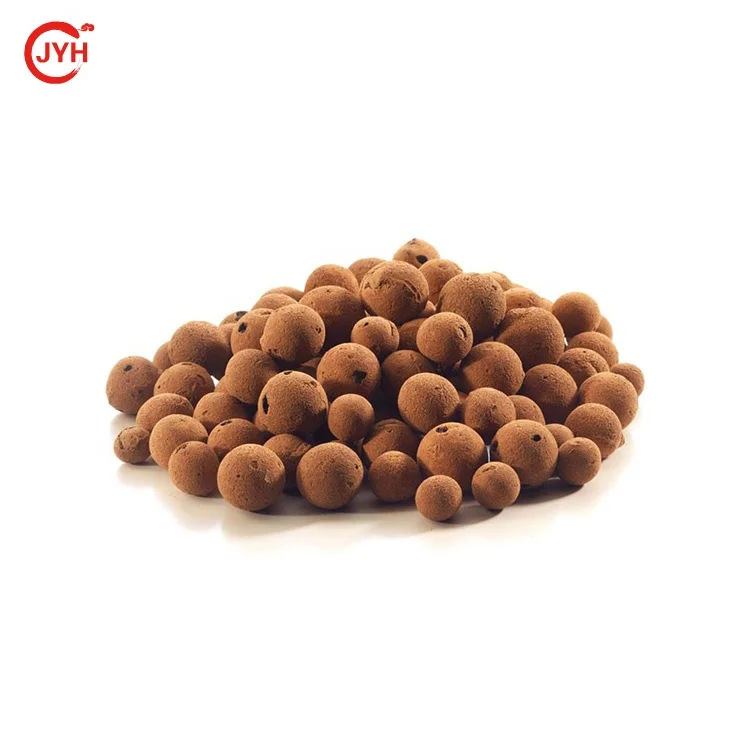 Hot selling 4-8mm red hydroponics clay pebbles ceramsite LECA