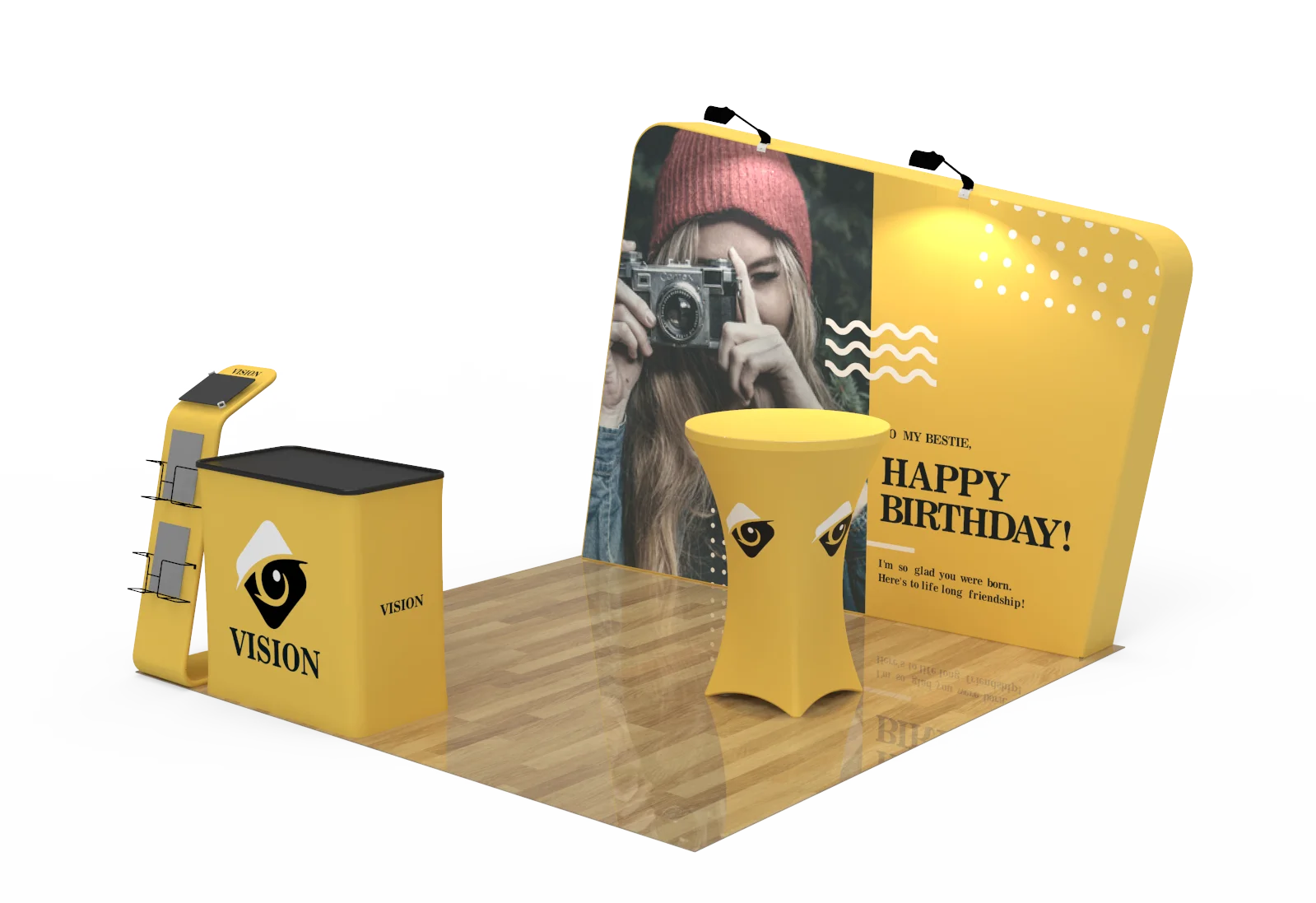 Quick set up  special design  10*10 exhibition booth display system