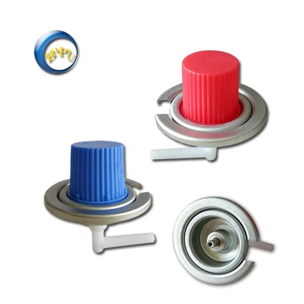 Butane Gas Valve LPG Gas Stove Aerosol Valve/ Portable Gas Stove Aerosol Valves for Aerosol Cans BYU GROUP