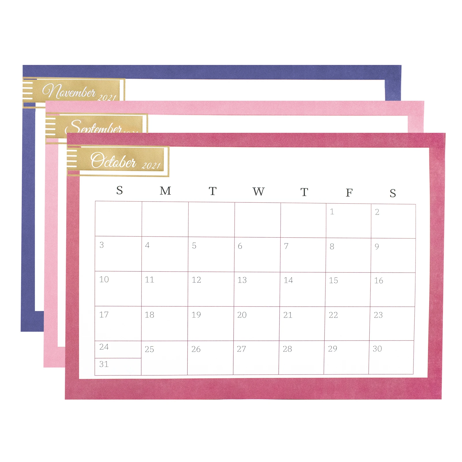 Large Wall Calendar Tear Off Paper Printing Big Daily Monthly Desk Pad Custom Wall Calendar 2022