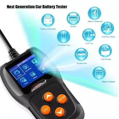 2.4 inch TFT Color Screen Car Code Reader KW600 Car Electric Vehicle Motorcycle Battery 12V Test Diagnostic Instrument