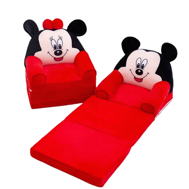 Мини детский складной маленький диван, плюшевый мягкий и удобный диван, современный/для мальчиков и девочек, для детей средней школы