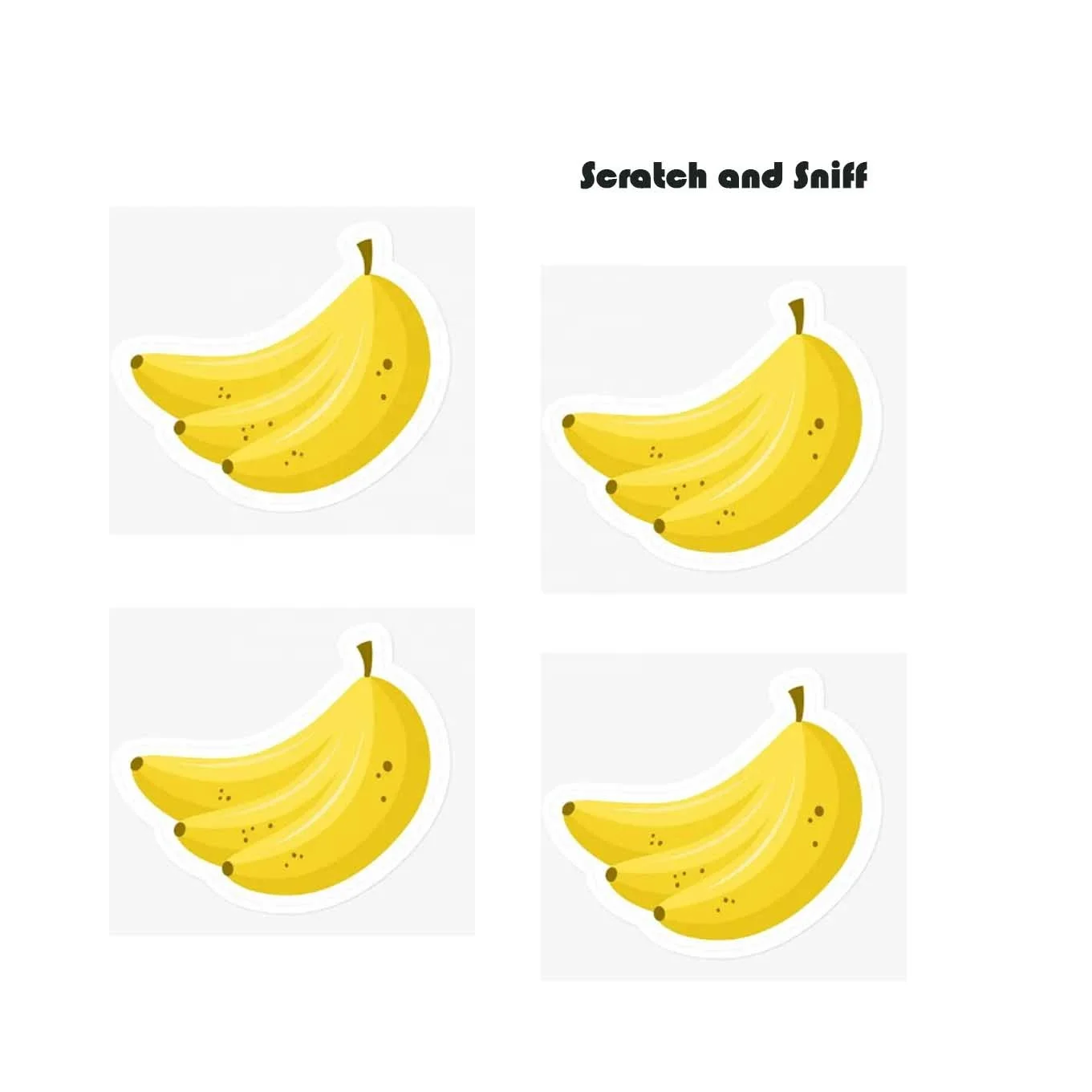 Wholesale Perfume Scent Smell Sticker Die Cut Custom Scratch And Sniff Sticker Waterproof Stickers