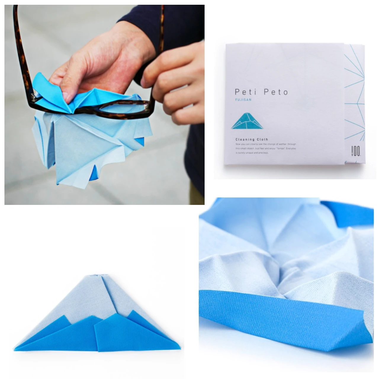 Japanese style unique sake design shot glass with a design of Mt. Fuji