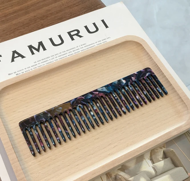RARA 14.9CM Hot Sale Ins Fashion Hair Accessories Wholesale Custom Colorful Acetate Hair Combs